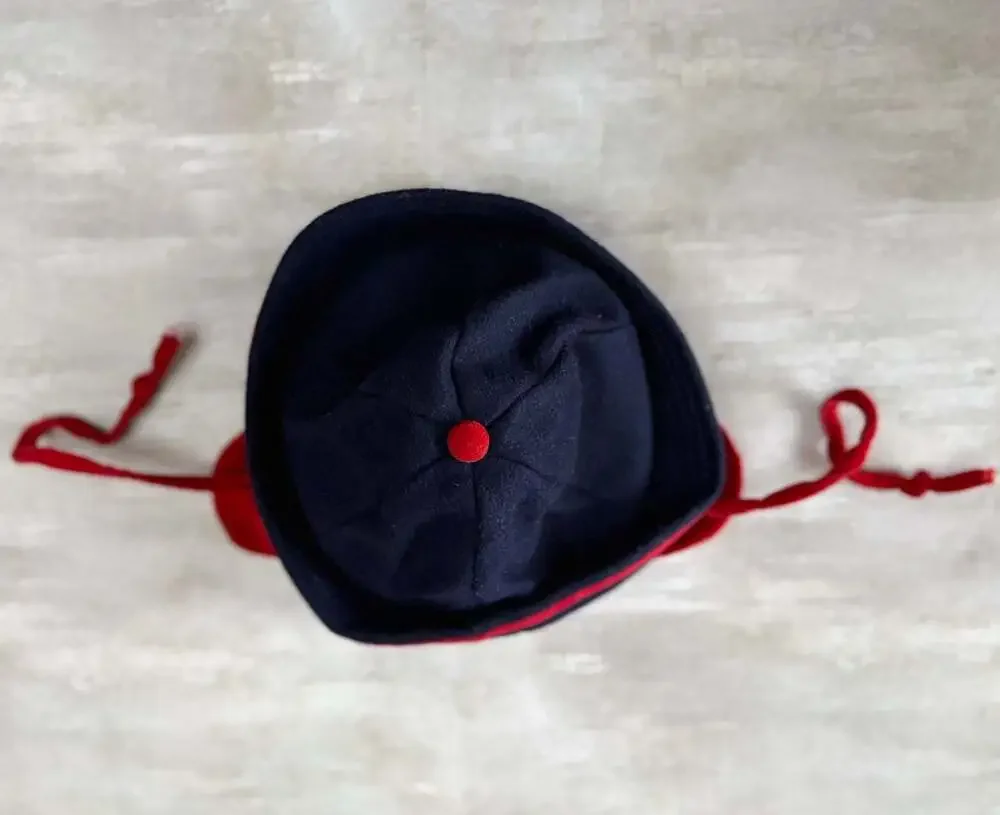 Vintage Rothschild Navy Wool Sailor Coat with Matching Hat‎ - Girls Size 4